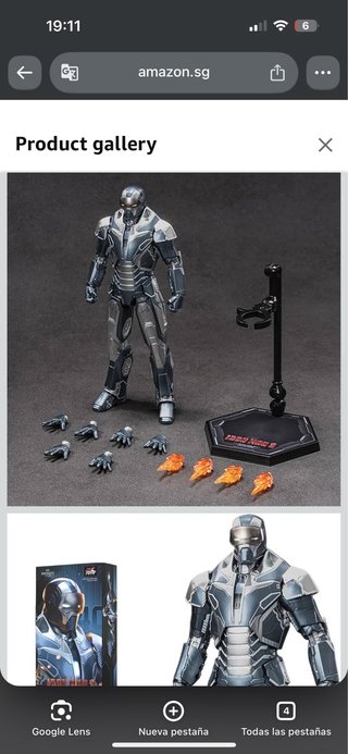 Figura Coleccionable Iron Man Mark 42