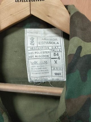 Chaqueta Camuflaje Militar Talla L