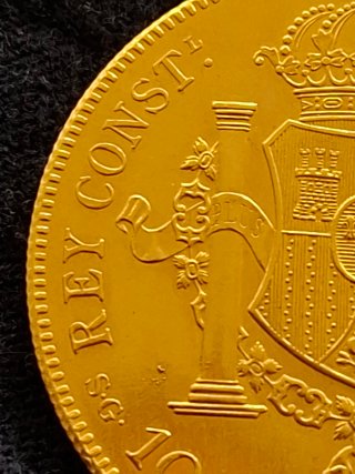 Moneda 100 Pesetas Alfonso XIII Oro 1897