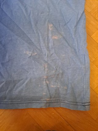 Camiseta Hollister Talla S Degradado Azul/Negro