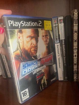 Consola PlayStation 2 + 2 Mandos+ 8 juegos