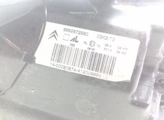 Citroen 22146847 faro derecho 9682672980 c3 i fc
