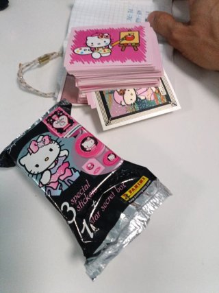 Lote 349 Cromos Hello Kitty Superstar