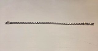 Pulsera hombre de plata de ley 925 maciza