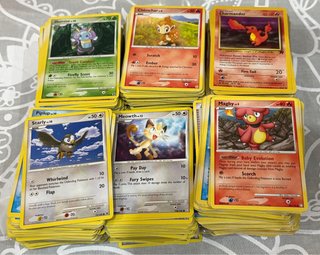 Lotes de cartas pokémon antiguas 1995-2009