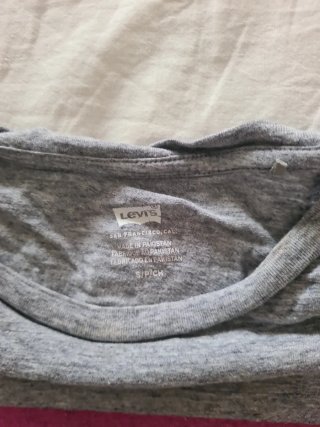 Camiseta Levi's Mujer Gris Talla S