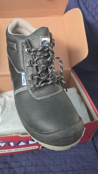 Botas de seguridad VIANA negras y grises