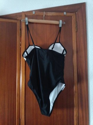 Bañador Negro y Blanco