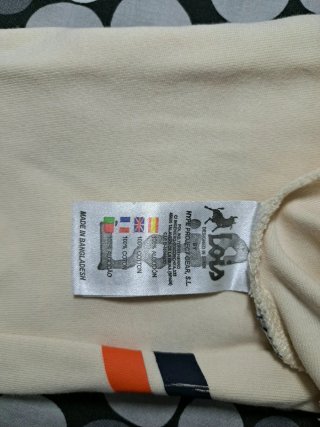 Sudadera Lois 1962 Beige y Naranja
