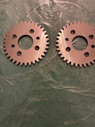 Kit 2 Ingranaggi Cilindrici Denti Dritti D90