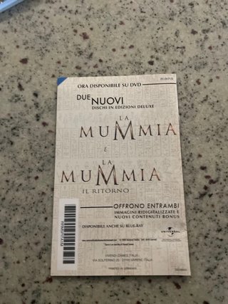 La Mummia Wii Gioco Originale