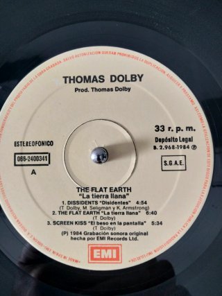 Thomas Dolby - The Flat Earth Vinilo LP
