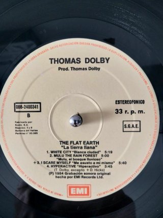 Thomas Dolby - The Flat Earth Vinilo LP