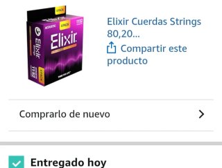 Cuerdas guitarra acústica Elixir Nanoweb 11/52