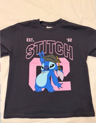 Camiseta Est. Stitch '02 Talla Niña 11 años