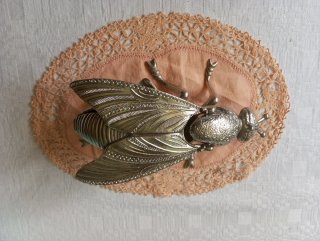 ~ Cenicero Vintage Diseño Mosca ~