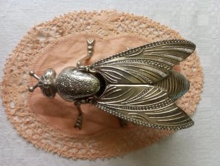 ~ Cenicero Vintage Diseño Mosca ~