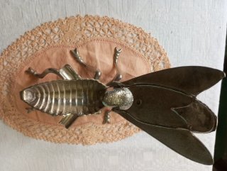 ~ Cenicero Vintage Diseño Mosca ~