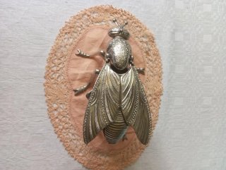 ~ Cenicero Vintage Diseño Mosca ~