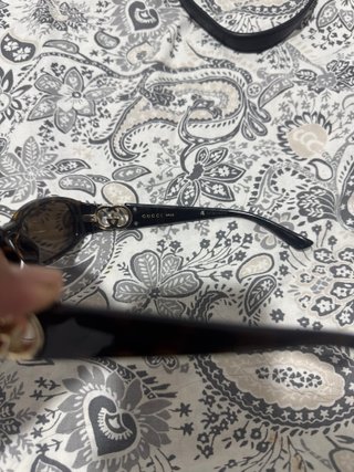 Gafas de sol Gucci rectangulares negras