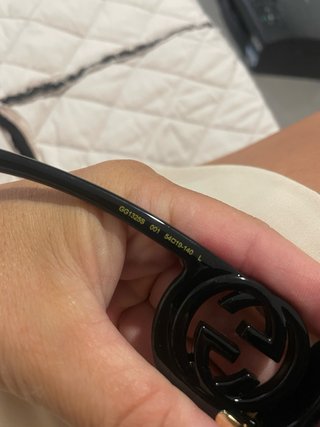 Gafas de sol Gucci negras