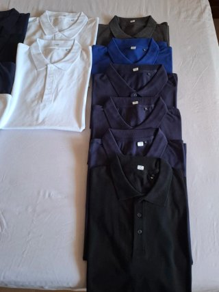 Lote de Polos.Varias tallas y colores.