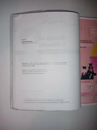 Historia de la filosofía, 2 Bachillerato