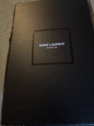 Saint Laurent Zapatos de Tacón Dorados Naranja