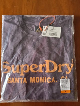 Camiseta Superdry Morada Talla S
