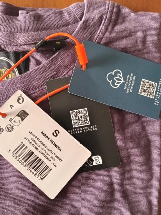 Camiseta Superdry Morada Talla S