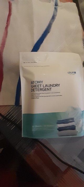 ATOMY Detergente Ropa Hojas Lavado, facil lavado