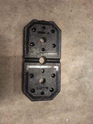 Pesa para máquina de gimnasio