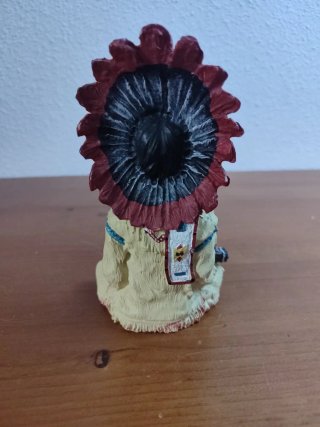 Indio figura guerrero