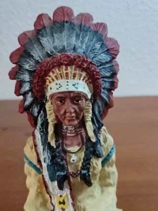 Indio figura guerrero