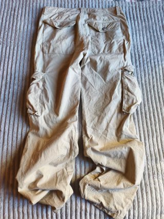 Pantalones cargo Pull&Bear beige