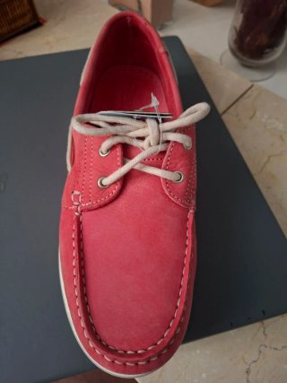 Zapatos Náuticos Mujer Rosa