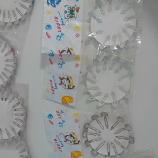 Lote 9 Paks Accesorios Pelo Multicolor