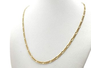 Cadena Figaro Oro 18k 25cm