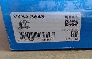Kit cuscinetti ruota SKF VKBA 3643