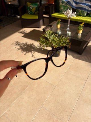 Gafas Carolina Herrera con clip solar