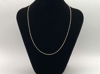Cadena Oro 18k 25cm