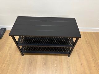 Banco Zapatero IKEA Pinnig Negro