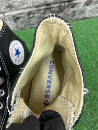 Converse All Star Pelle Nere Tg 37.5