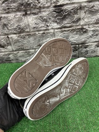 Converse All Star Pelle Nere Tg 37.5