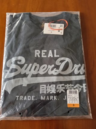 Camiseta Superdry Azul Oscuro Talla S