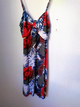 Vestido Verano Tirantes Seda Estampado