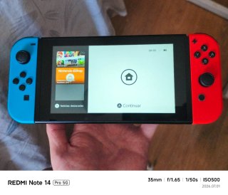 Nintendo Switch V2 Azul/Rojo