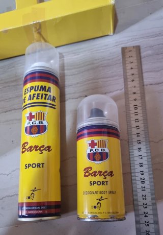 Set Espuma y Desodorante FC Barcelona Campeón Liga