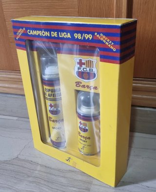 Set Espuma y Desodorante FC Barcelona Campeón Liga
