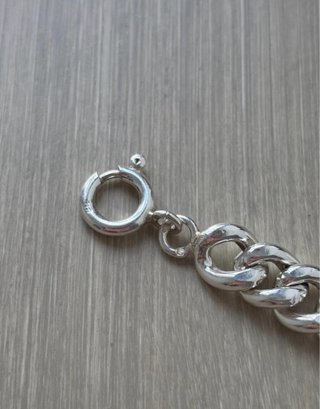 Pulsera Plata Ley Figaro